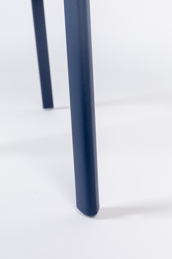 WHITE LABEL LIVING Clive spisebordsstol - mrkebl polypropylen