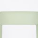 WHITE LABEL LIVING Clive spisebordsstol - lysegrn polypropylen
