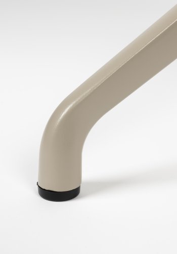 ZUIVER Albert Kuip spisebordsstol, m. drejefunktion - taupe polyester og taupe aluminium