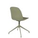 ZUIVER Albert Kuip spisebordsstol, m. drejefunktion - grn polyester og grn aluminium