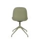 ZUIVER Albert Kuip spisebordsstol, m. drejefunktion - grn polyester og grn aluminium