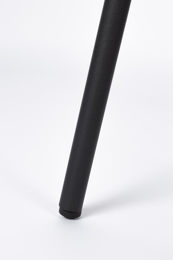 WHITE LABEL LIVING Junzo spisebordsstol - gammelrosa fljl og metal