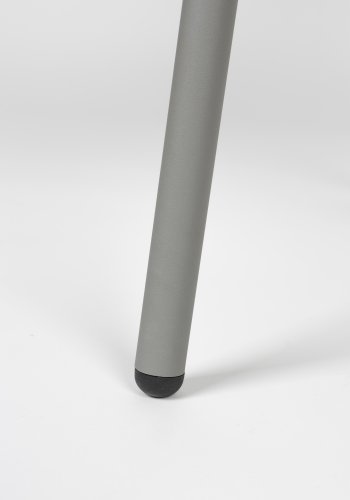 ZUIVER Clip spisebordsstol - gr polyester, egefinér og metal