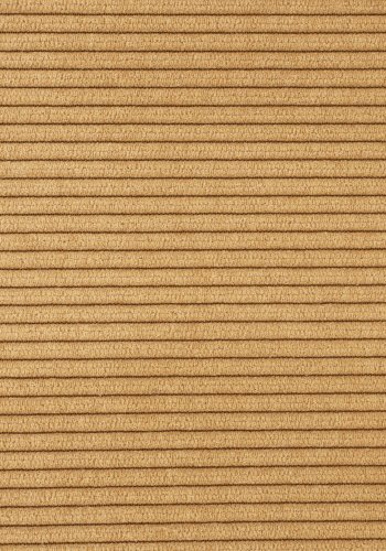 ZUIVER Bonnet spisebordsstol - okkergul fljl stof og sort metal