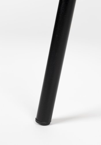 ZUIVER Bonnet spisebordsstol - grn fljl stof og sort metal