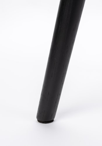 WHITE LABEL LIVING Jake spisebordsstol - offwhite bouclé og egetr