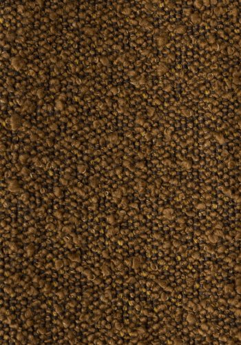 WHITE LABEL LIVING Jake spisebordsstol - okker bouclé og egetr