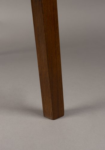 DUTCHBONE Westlake spisebordsstol, m. armln - valnddefarvet tr og egetr