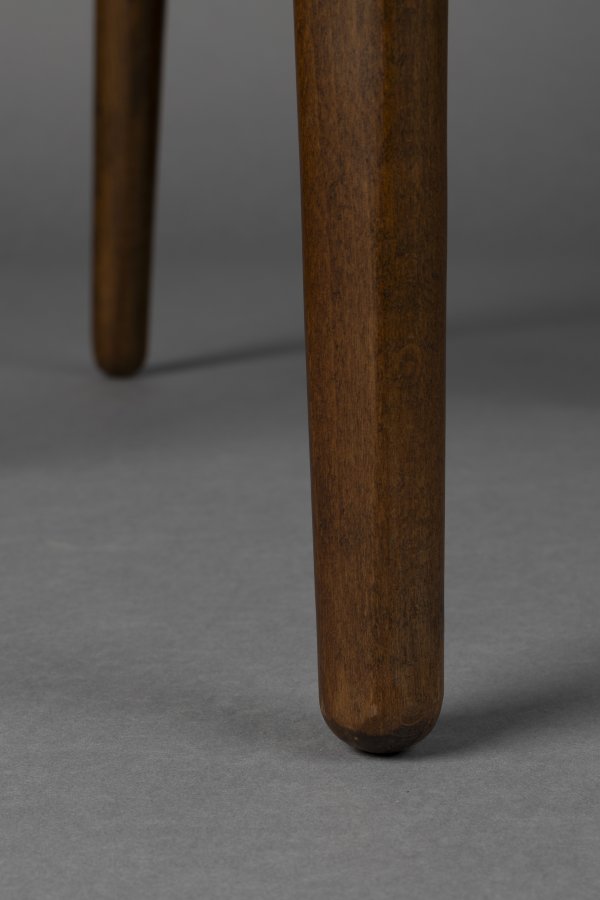 DUTCHBONE Cecile spisebordsstol - natur papirsnor og brun bgetr