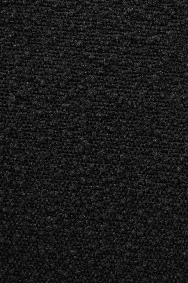 ZUIVER NDSM lnestol, m. armln - sort bouclé stof og sort bgetr/trfinér