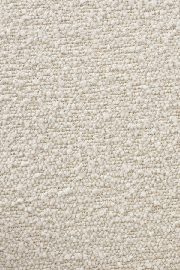 ZUIVER NDSM lnestol, m. armln - beige bouclé stof og natur egetr