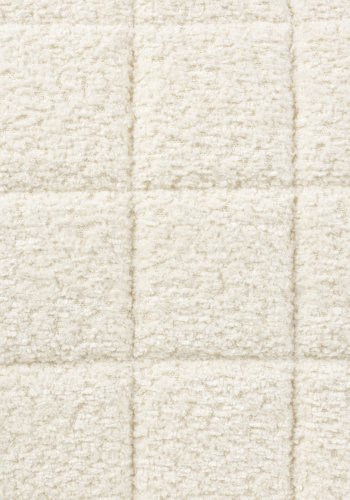 ZUIVER OMG Soft spisebordsstol - offwhite polyester og offwhite stl