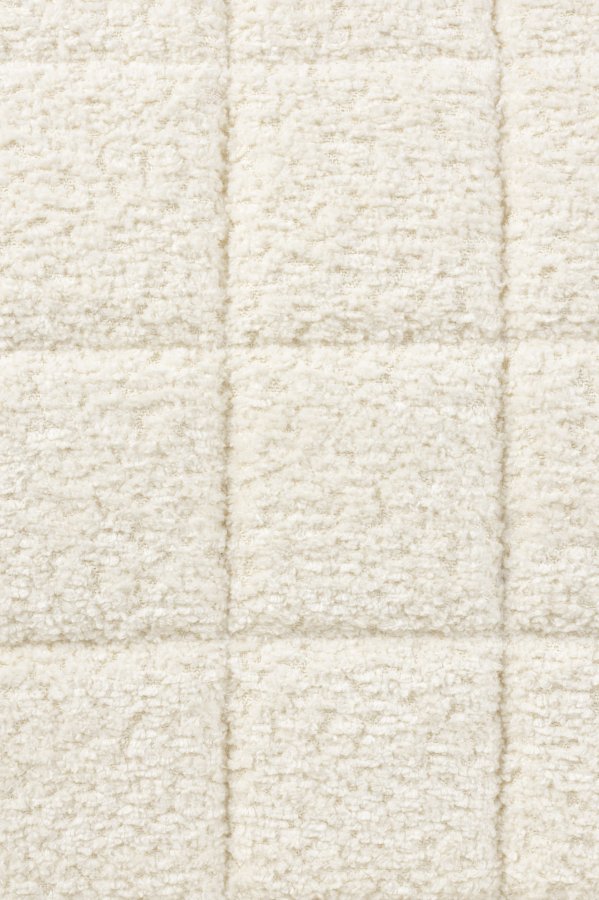 ZUIVER OMG Soft spisebordsstol - offwhite polyester og offwhite stl