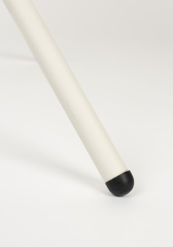 ZUIVER OMG Soft spisebordsstol - offwhite polyester og offwhite stl