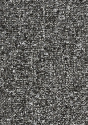 ZUIVER Buddy spisebordsstol - gr bouclé stof og sort metal