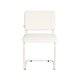 ZUIVER Ridge Soft spisebordsstol - offwhite polyester/nylon