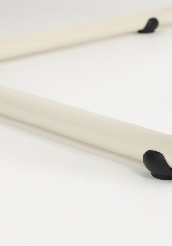 ZUIVER Ridge Soft spisebordsstol - offwhite polyester/nylon