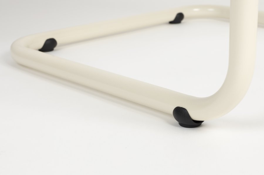 ZUIVER Ridge Soft spisebordsstol - offwhite polyester/nylon