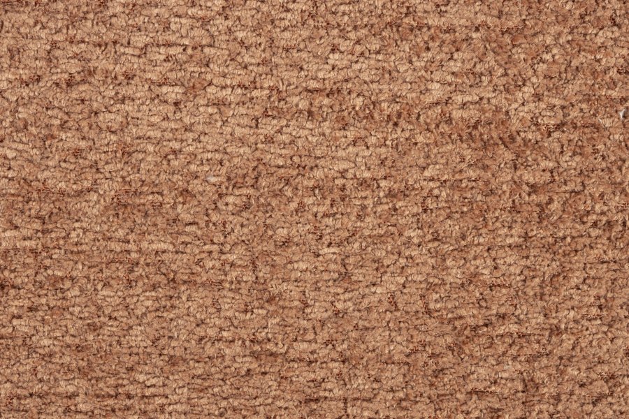 ZUIVER Ridge Soft spisebordsstol - terracotta polyester/nylon og orange krom