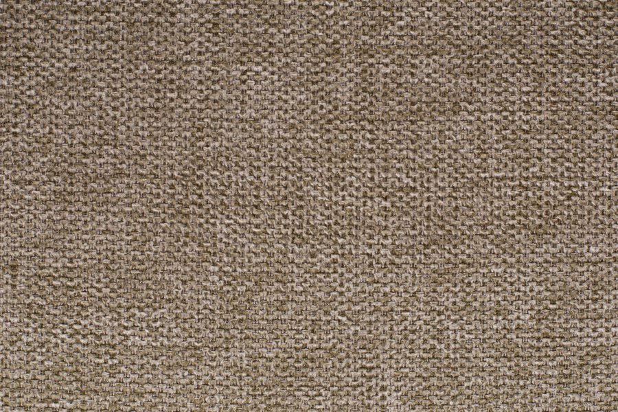 WHITE LABEL LIVING Tjarda spisebordsstol, m. armln - brun polyester og sort jern