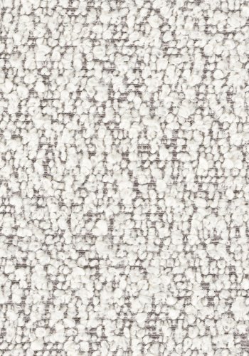 WHITE LABEL LIVING Fijs spisebordsstol - taupe bouclé og jern