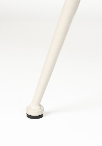 WHITE LABEL LIVING Fijs spisebordsstol - taupe bouclé og jern