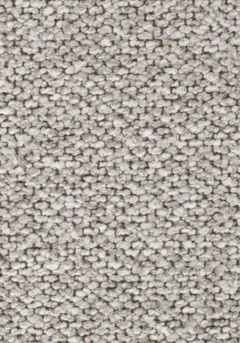 WHITE LABEL LIVING Roos spisebordsstol - lys beige/gr polyester og sort stl