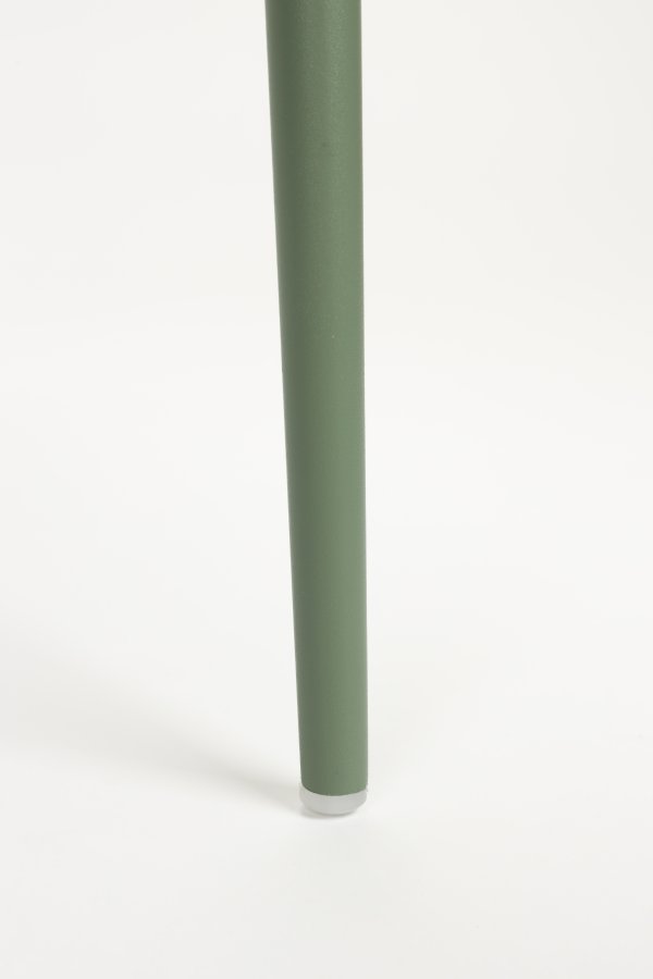 WHITE LABEL LIVING Jeffrey spisebordsstol - grn polypropylen og metal