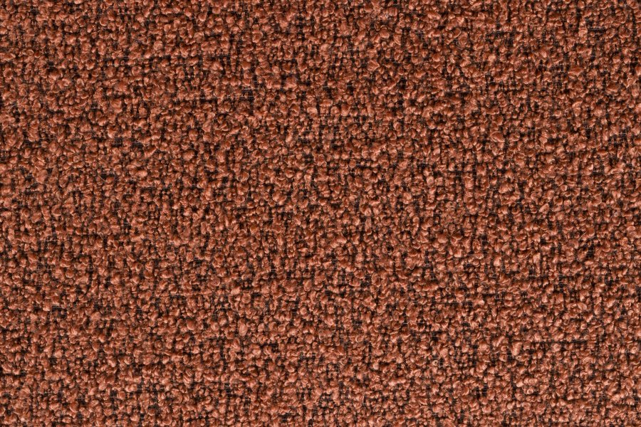 WHITE LABEL LIVING Joa spisebordsstol, m. armln - terra polyester og sort jern