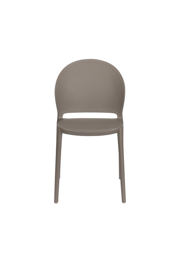 WHITE LABEL LIVING Sjoerd havestol, stabelbar - gr polypropylen