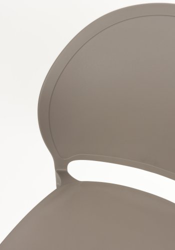WHITE LABEL LIVING Sjoerd havestol, stabelbar - gr polypropylen