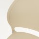 WHITE LABEL LIVING Sjoerd havestol, stabelbar - beige polypropylen