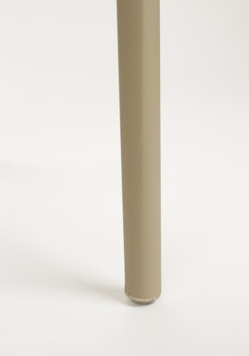 WHITE LABEL LIVING Sjoerd havestol, stabelbar - beige polypropylen