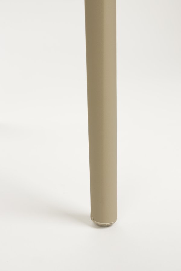 WHITE LABEL LIVING Sjoerd havestol, stabelbar - beige polypropylen