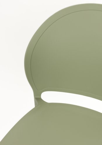 WHITE LABEL LIVING Sjoerd havestol, stabelbar - grn polypropylen