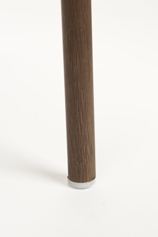 WHITE LABEL LIVING Wheat spisebordsstol - hvid polypropylen og metal