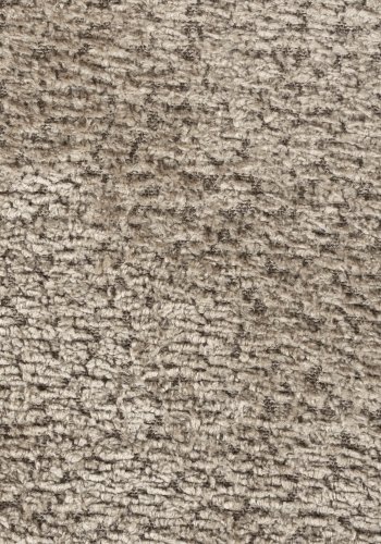 ZUIVER Bonnet spisebordsstol - beige polyester bamsestof og sort metal