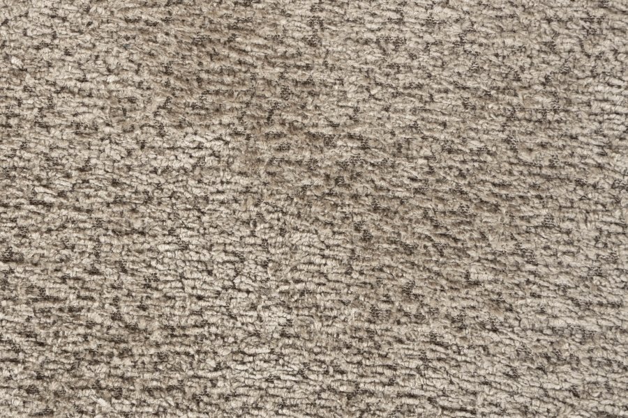 ZUIVER Bonnet spisebordsstol - beige polyester bamsestof og sort metal