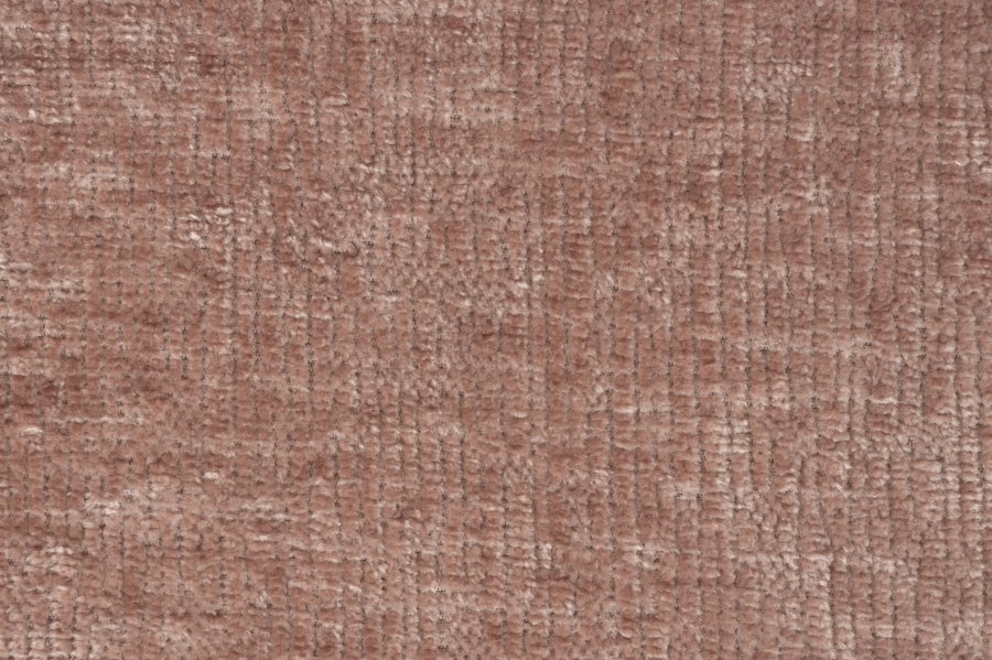 WHITE LABEL LIVING Dando spisebordsstol - gammelrosa polyester og sort jern