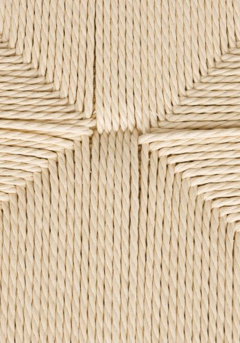 WHITE LABEL LIVING Che spisebordsstol - beige papir og natur jern