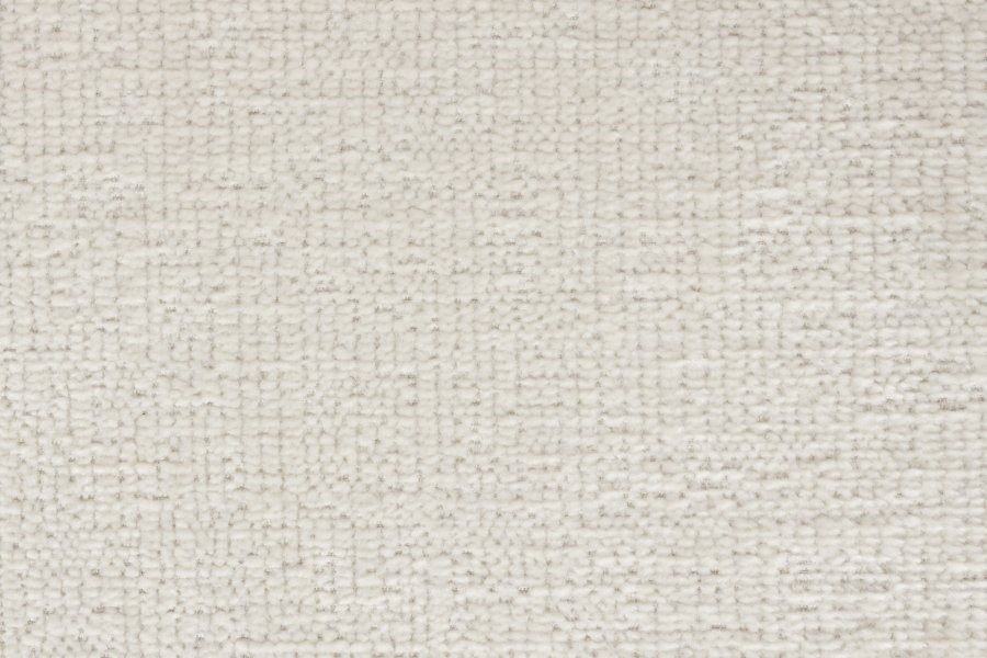 WHITE LABEL LIVING Bouton spisebordsstol, stabelbar - offwhite polyester og sort jern