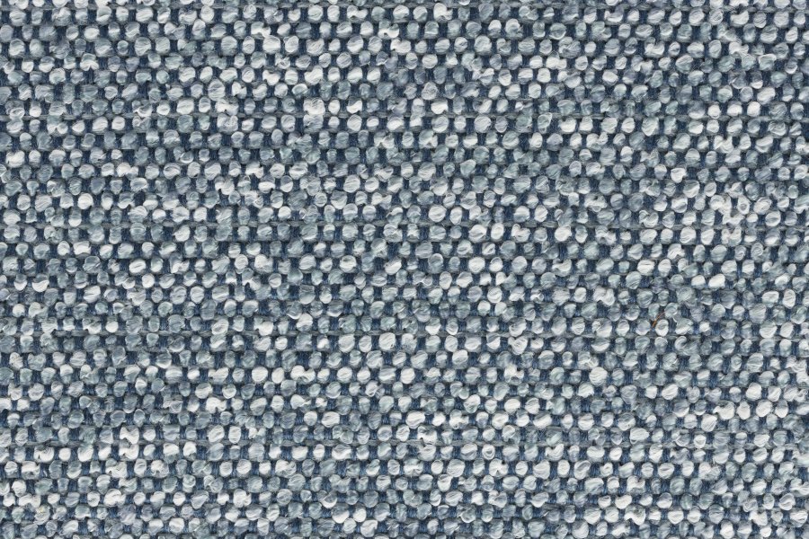 WHITE LABEL LIVING Balado spisebordsstol, m. drejefunktion - bl polyester og sort jern