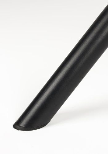 WHITE LABEL LIVING Kodak spisebordsstol, m. armln og drejefunktion - beige polyester og sort jern