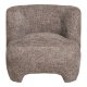 HOUSE NORDIC Nazare loungestol, m. armln - beige polyester stof