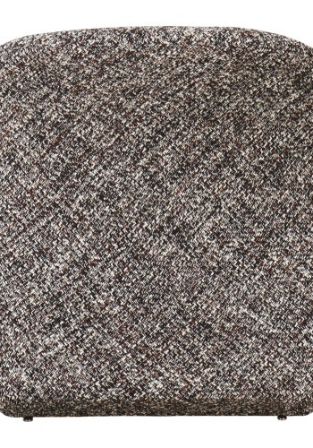 HOUSE NORDIC Sofia loungestol - mrkebrun mix stof