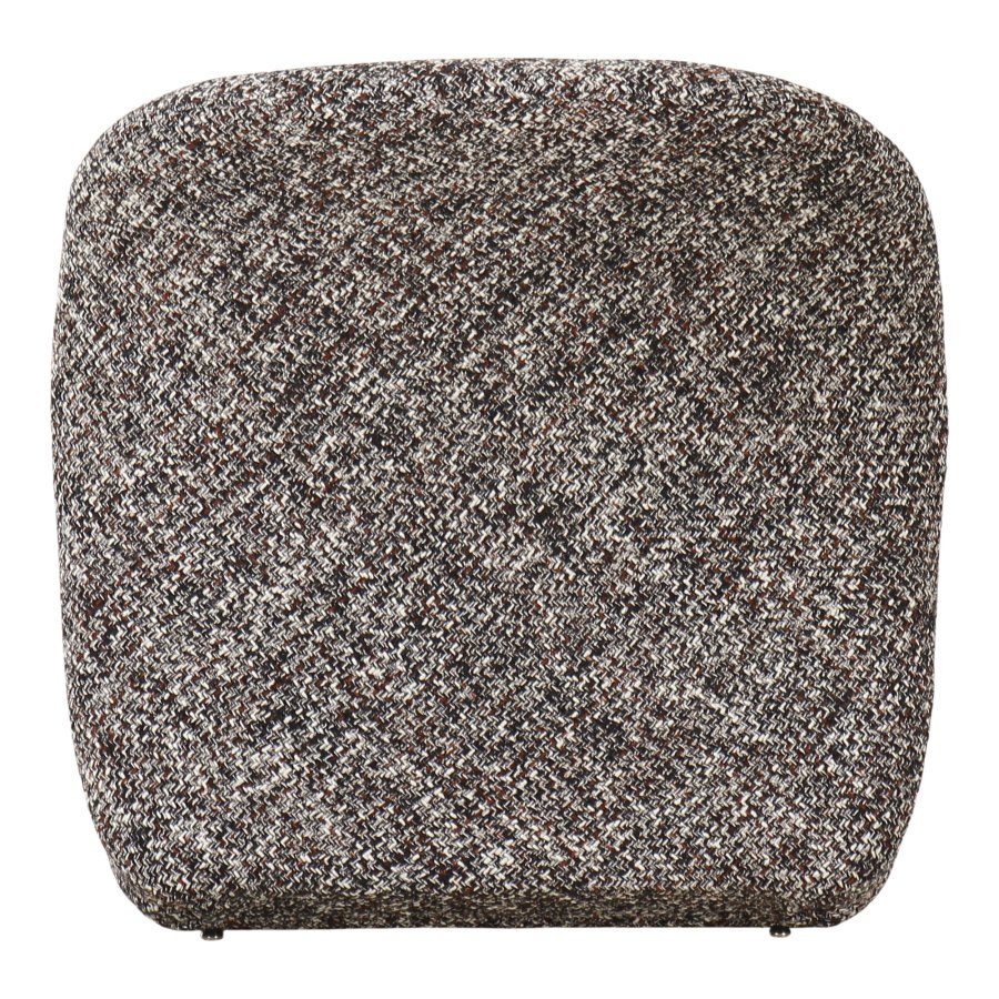 HOUSE NORDIC Sofia loungestol - mrkebrun mix stof