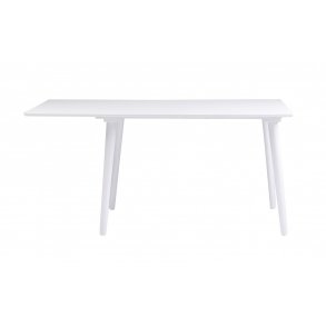 ROWICO Lotta spisebord - hvid m. klap (80x120+40) 