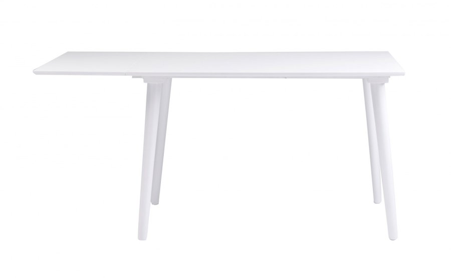 ROWICO Lotta spisebord - hvid m. klap (80x120+40) 