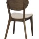 ROWICO Kato spisebordsstol - beige stof og brun eg