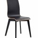 ROWICO Gracy spisebordsstol - sort laminat/sortlakeret eg